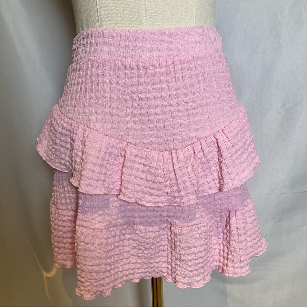 Pink Ruffled Skirt - Picture 3 of 3